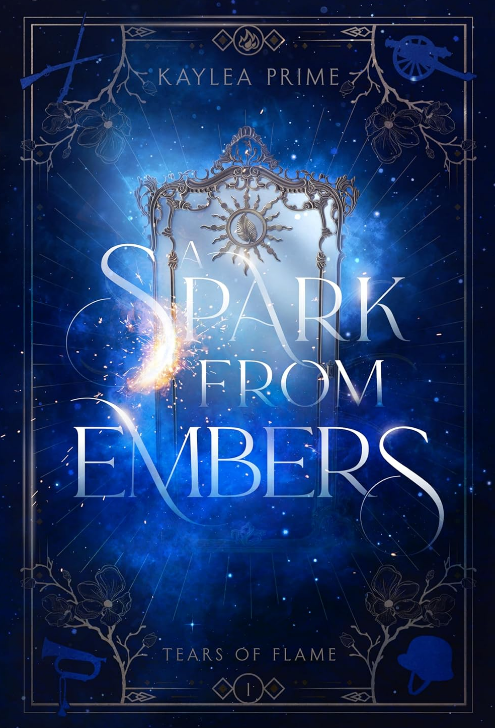 Book review artwork for A Spark From Embers (Tears of Flame Book 1)
