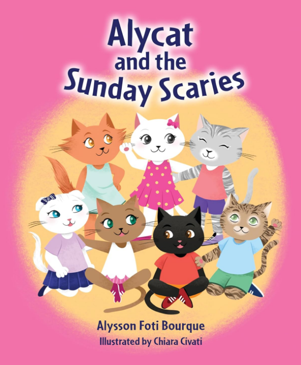 Book review artwork for Alycat And the Sunday Scaries