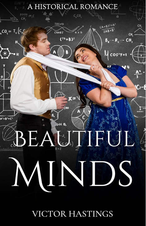 Book review artwork for Beautiful Minds: A victorian historical romance