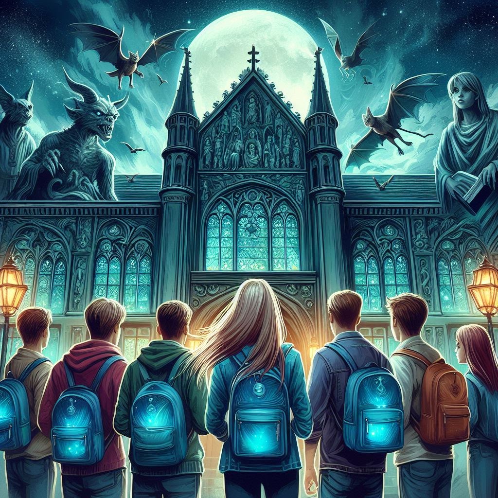 Book review artwork for Dawn of Destiny : A Paranormal Academy Romance (The Aurelian Academy Romance Series Book 1)