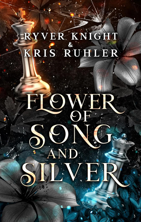Book review artwork for Flower of Song and Silver: A Shadow and Ruin short story