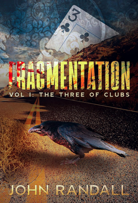 Book review artwork for Fragmentation #1 The Three of Clubs