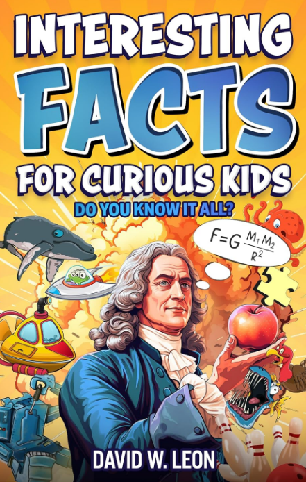 Book review artwork for Interesting Facts For Curious Kids