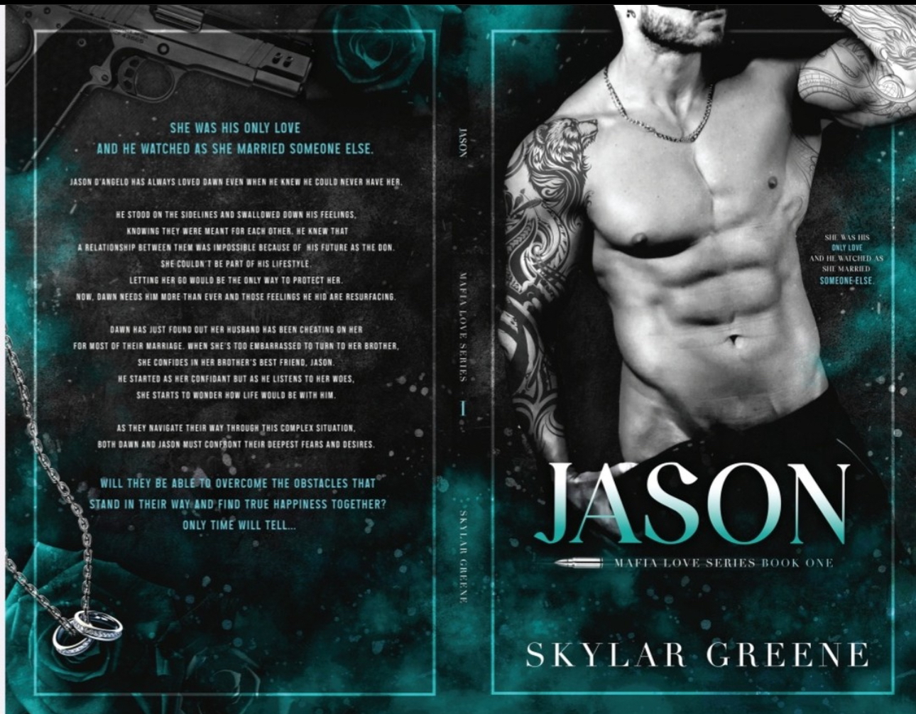 Book review artwork for Jason - Mafia Love Series Book 1 - Skylar Greene