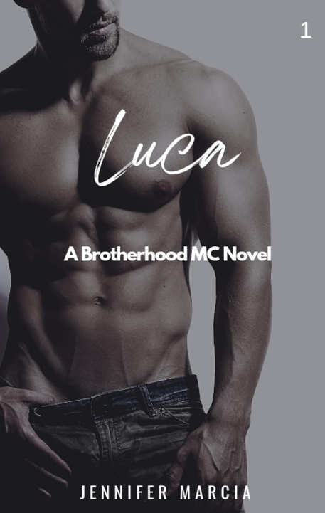 Book review artwork for Luca: A Brotherhood MC Novel