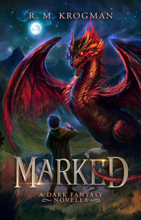 Book review artwork for Marked: A Dark Fantasy Novella