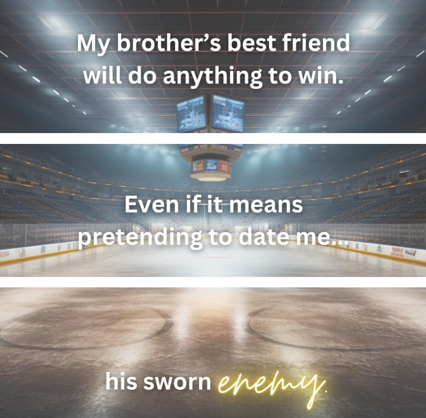Book review artwork for Pucked Together: A Brother's Best Friend Hockey Romance