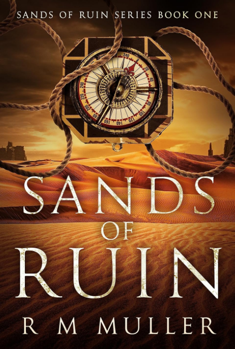 Book review artwork for Sands of Ruin Book 1