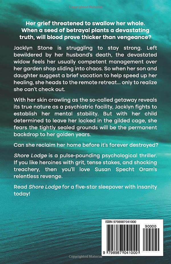 Book review artwork for Shore Lodge