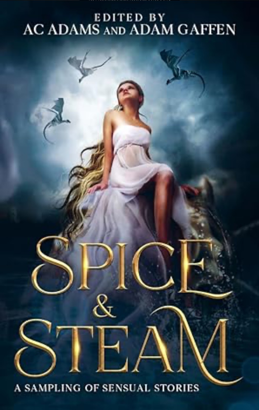 Book review artwork for Spice & Steam