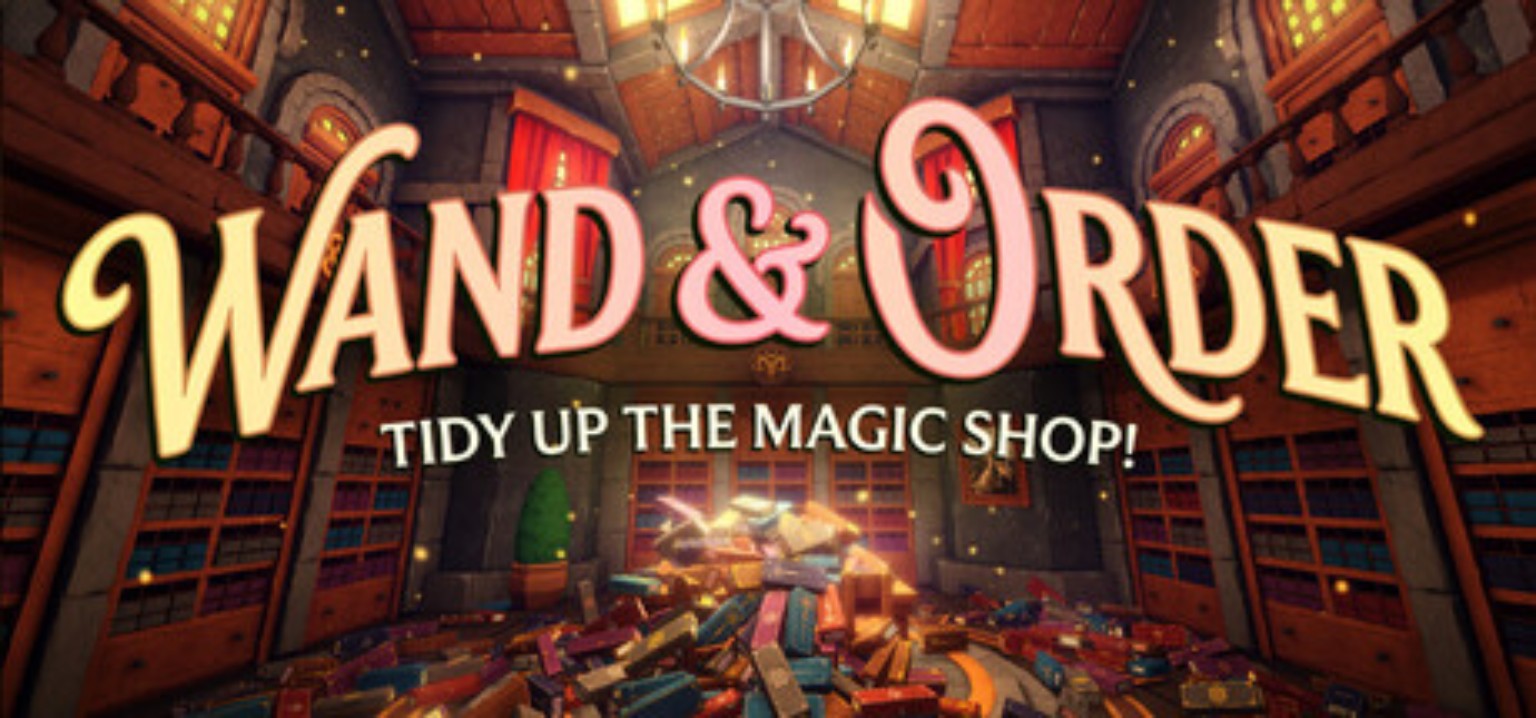 Wand and Order Tidy Up the Magic Shop title screen