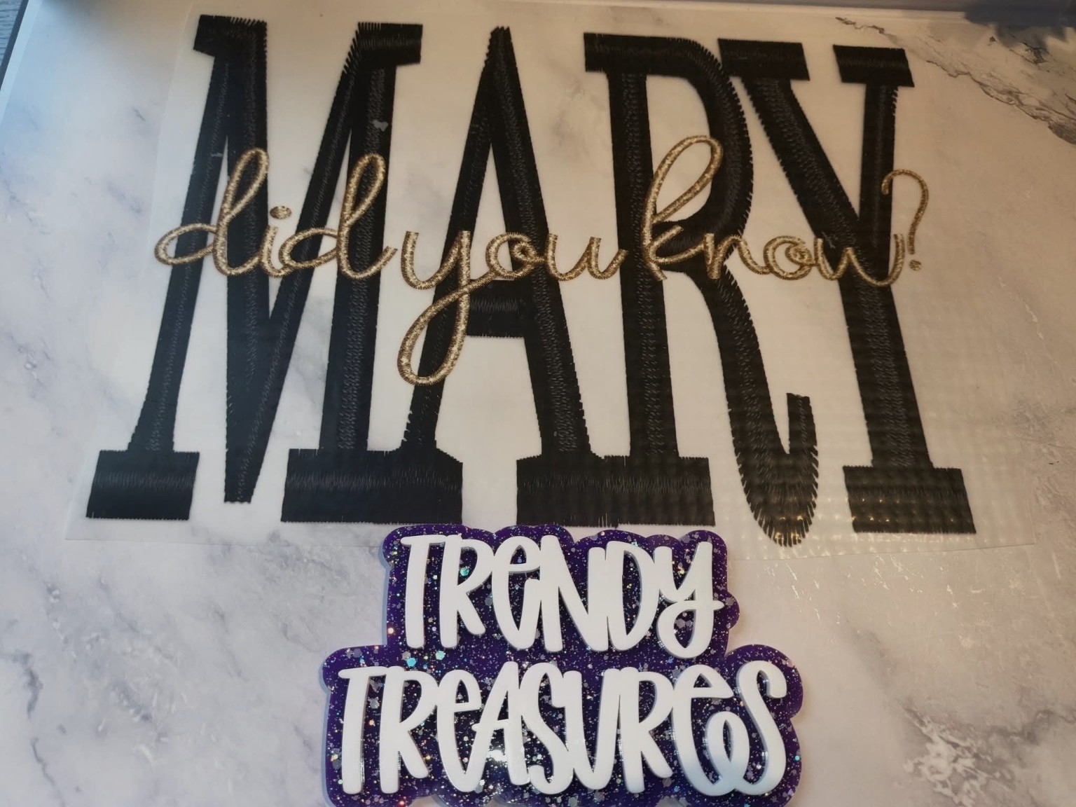 Mary, Did You Know? design reference, not a finished garment