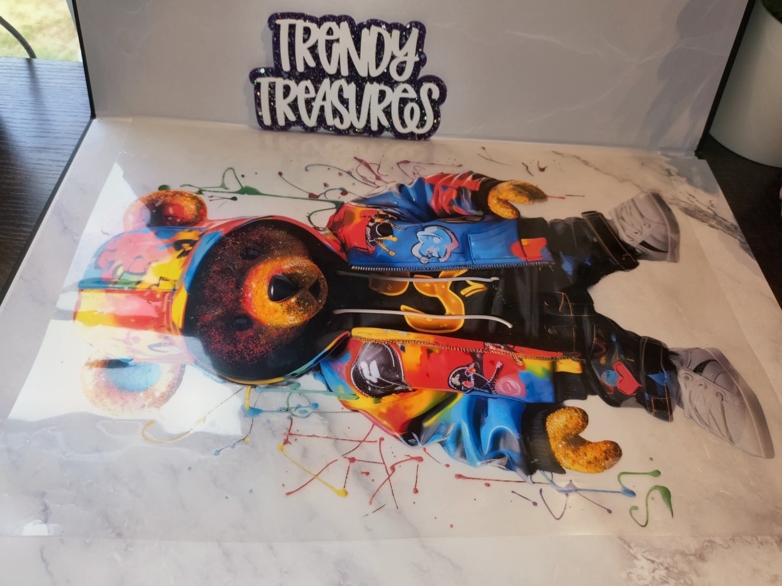 Graffiti Monster—Streetwear Style design reference, not a finished garment