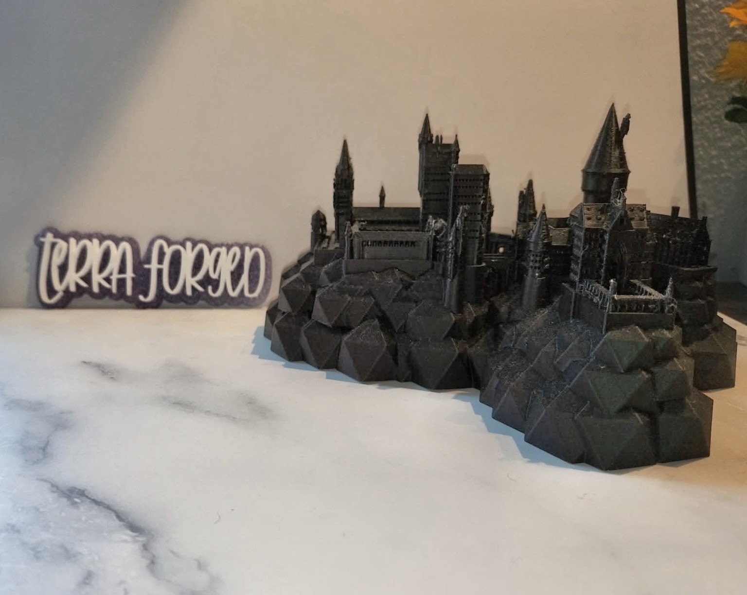 Hogwarts Castle Display Model — 3D-printed accessory or decorative model