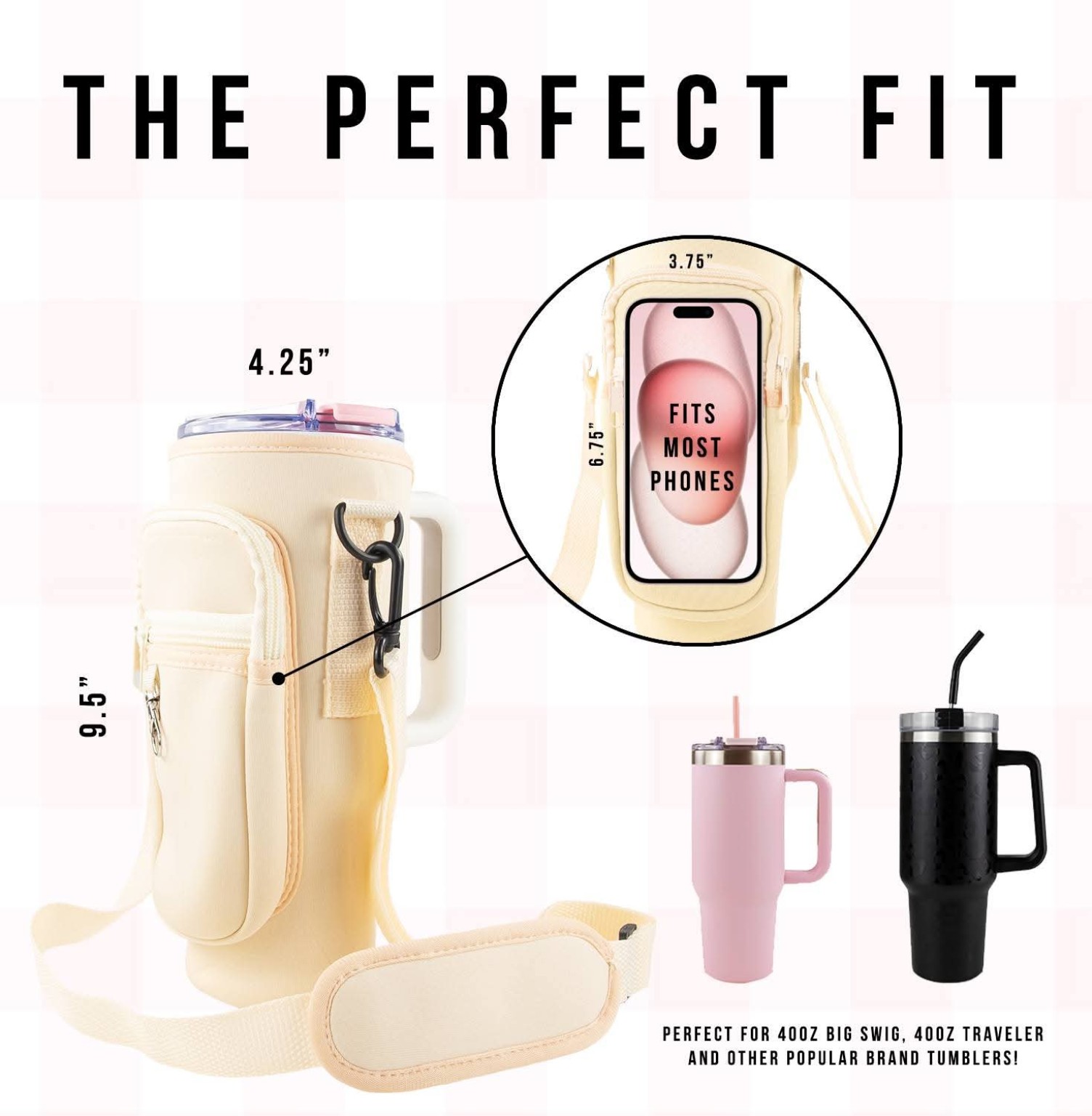 On-the-Go Tumbler Carrier additional options
