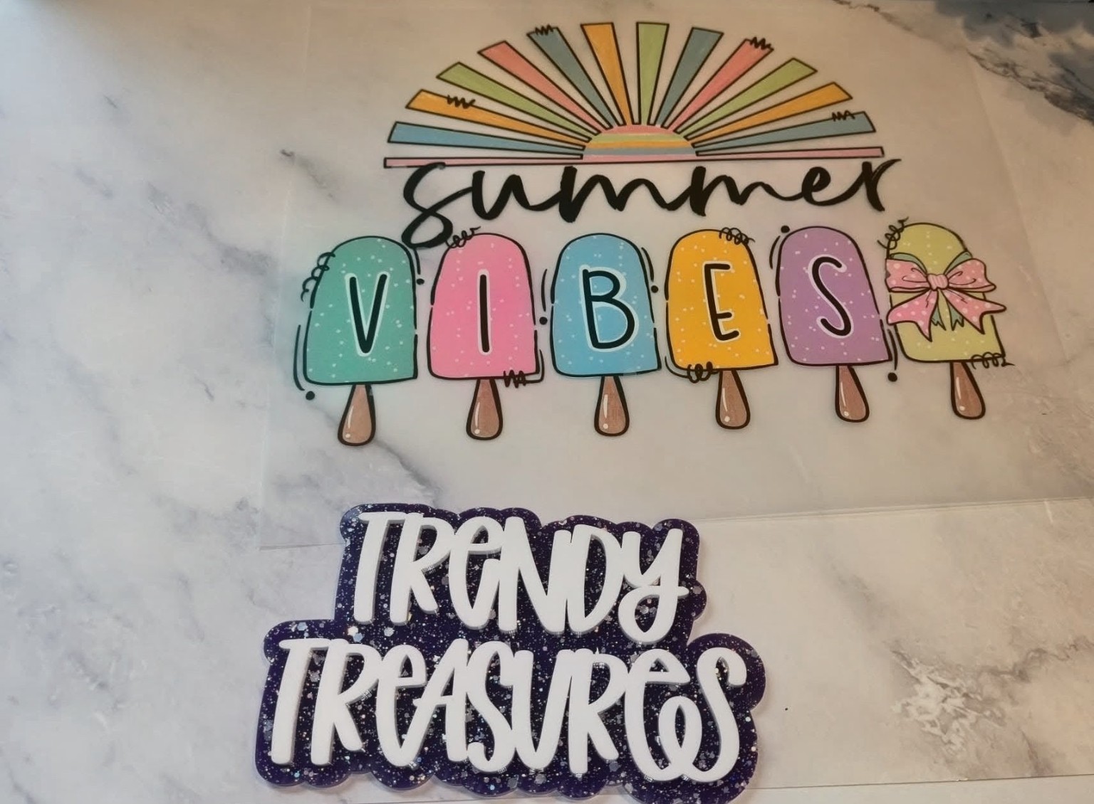 Summer Vibes Popsicle Design — product or design reference