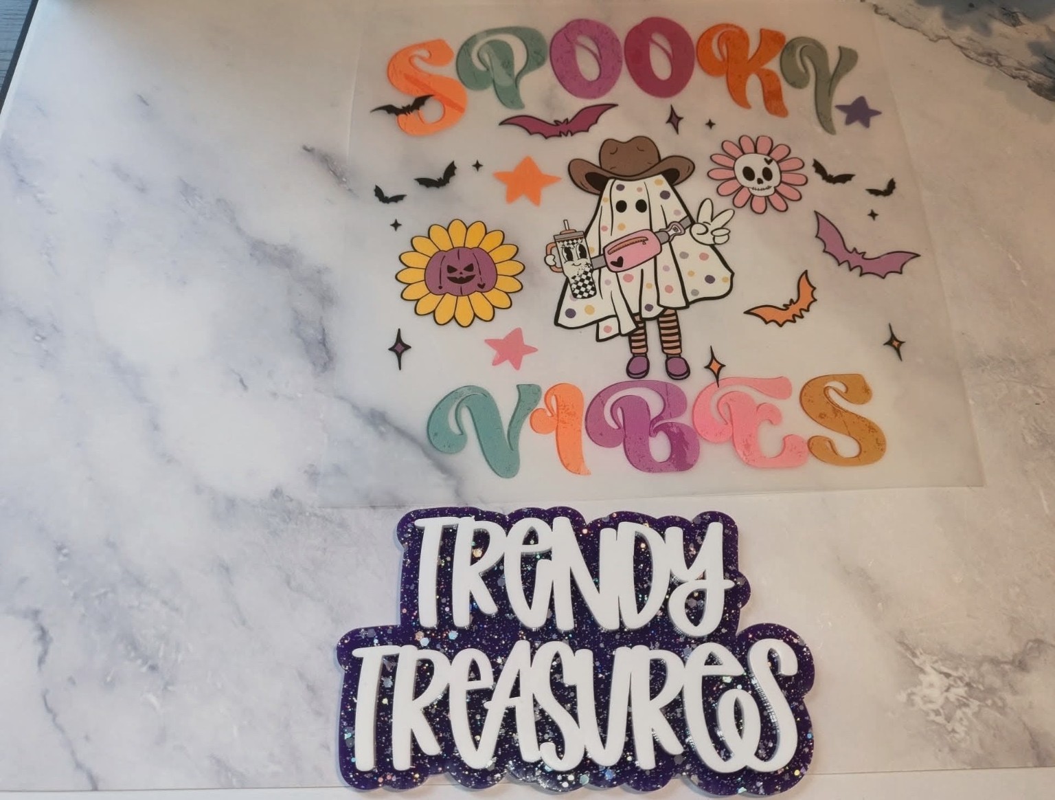 Spooky Vibes Ghost Design — product or design reference