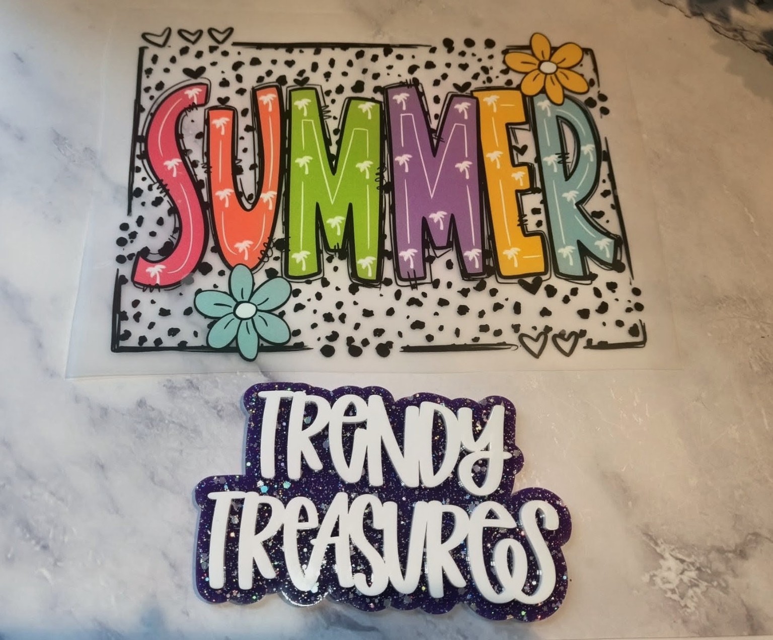 Colorful Summer Lettering Design — product or design reference