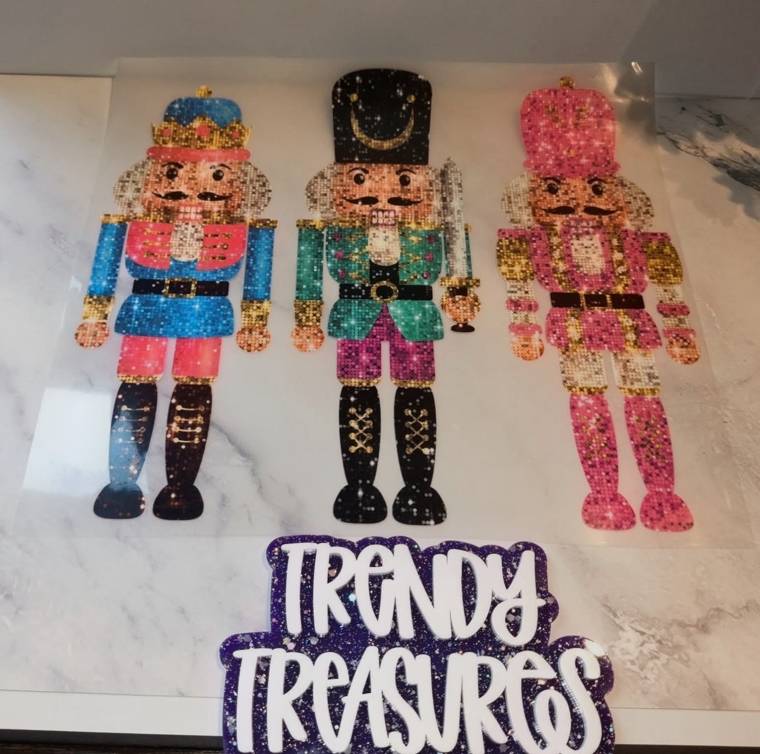 Colorful Nutcracker Trio Design — product or design reference