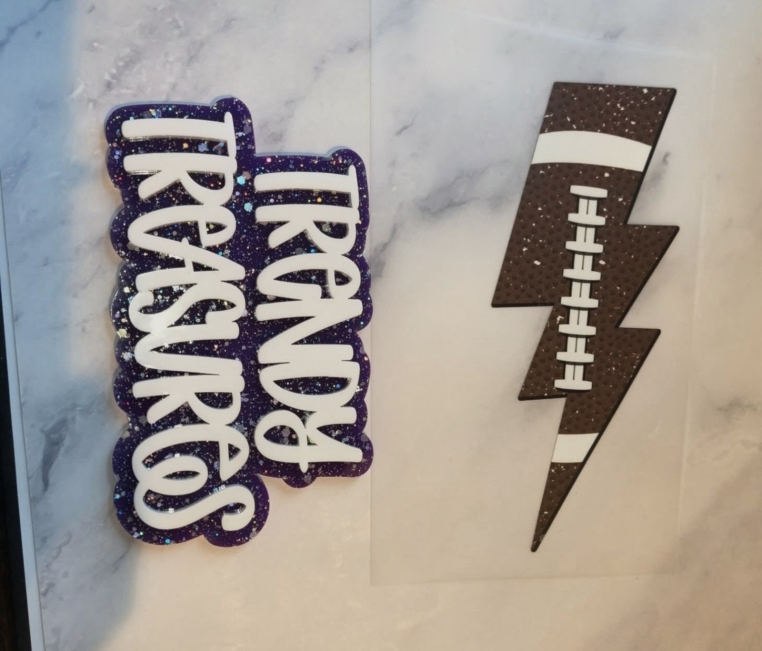 Football Lightning Bolt Design — product or design reference