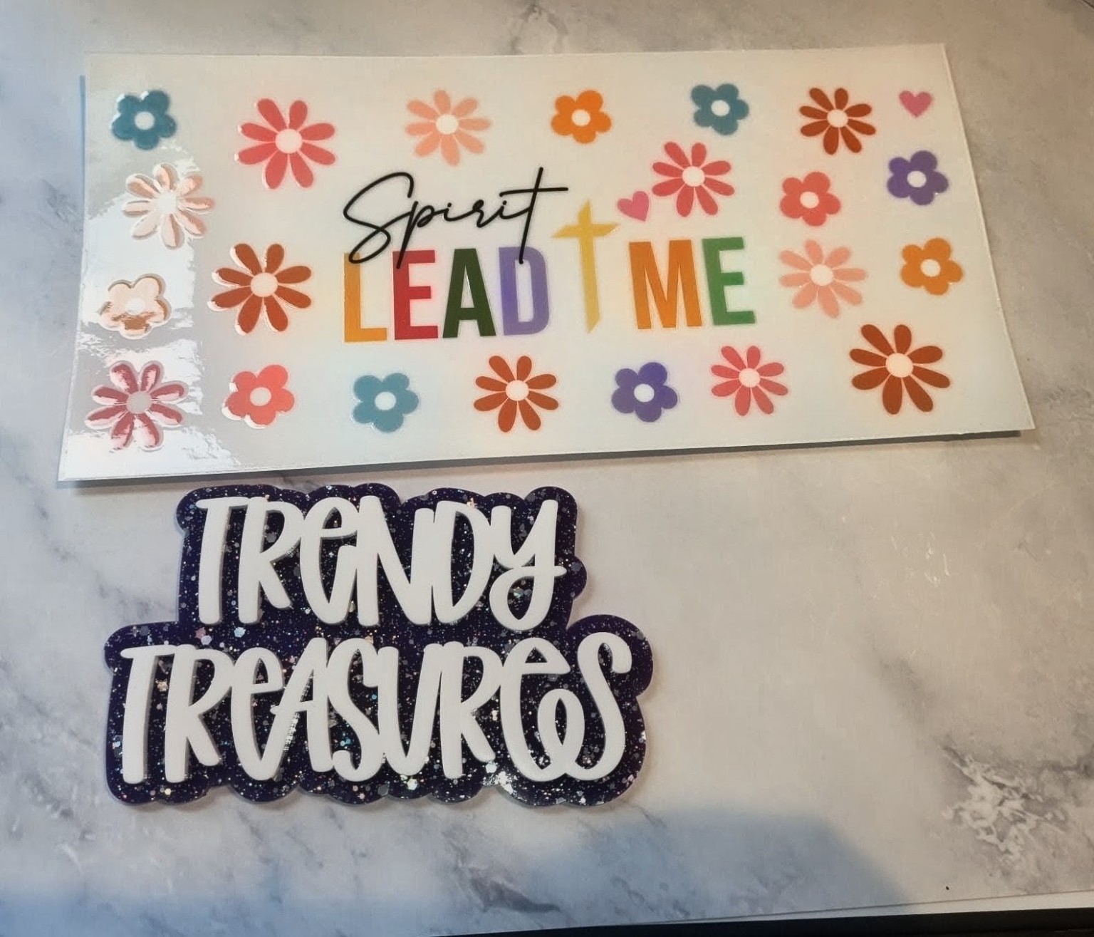 Spirit Lead Me Floral Design — product or design reference