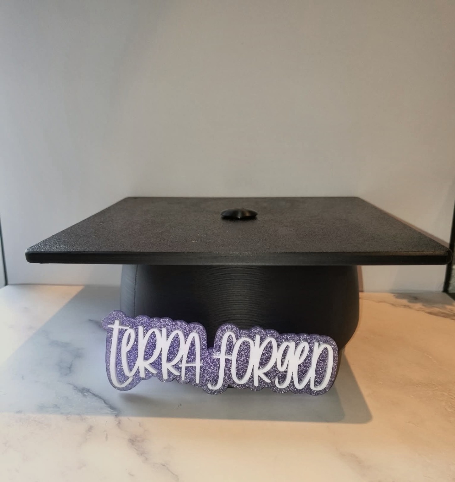 Graduation Cap Keepsake Box — 3D-printed accessory or decorative model