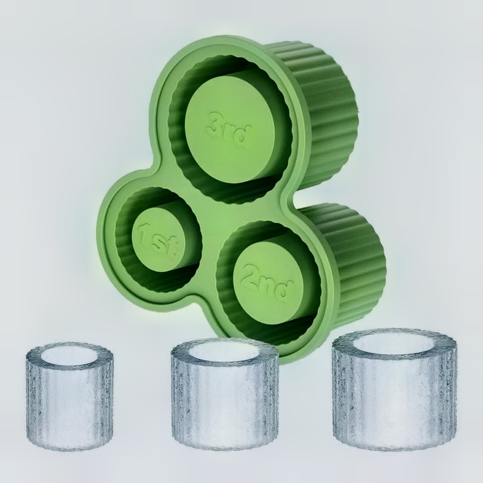 Three-Tier Podium Display — 3D-printed accessory or decorative model