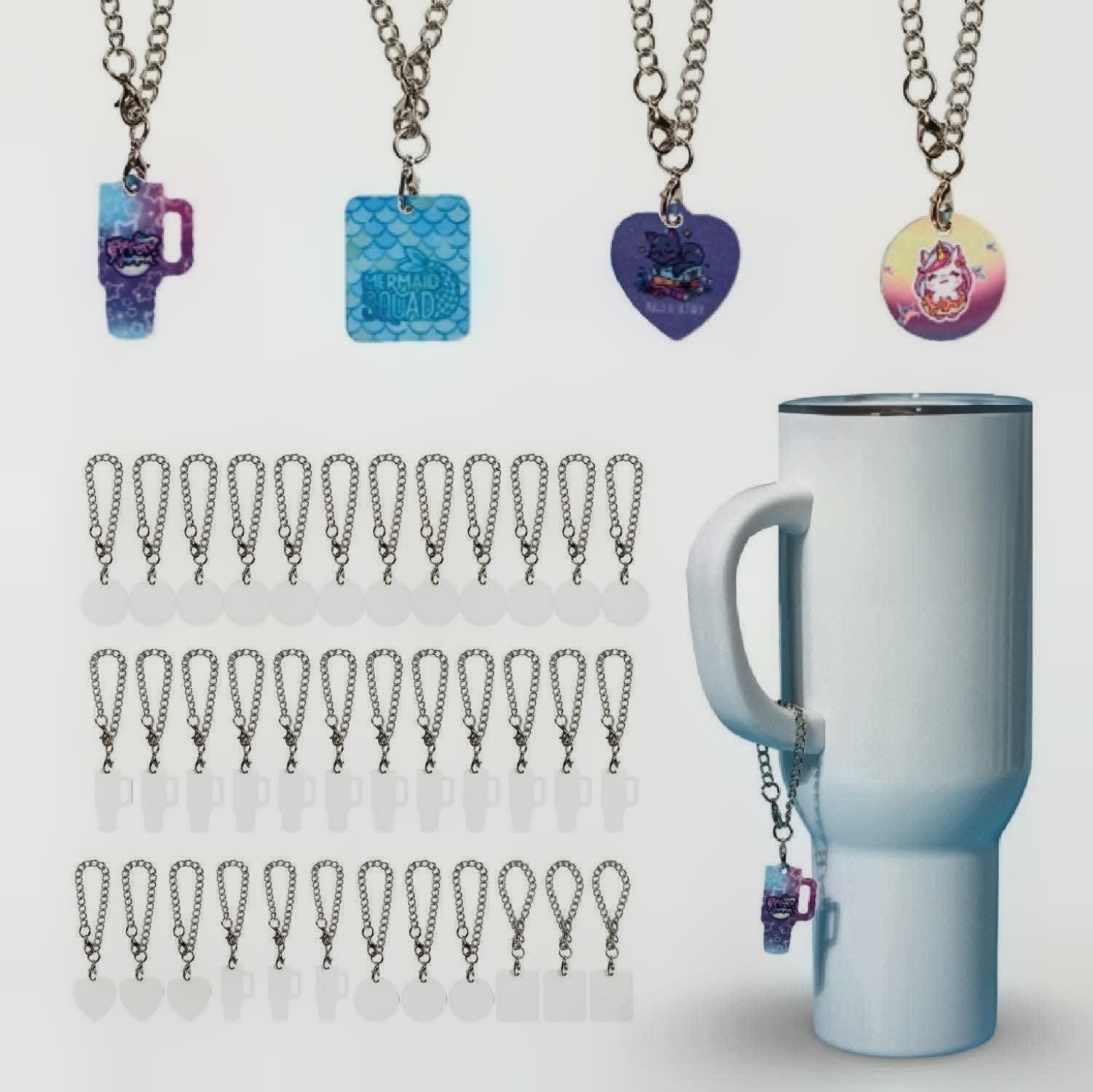 Iridescent Handled Tumbler — preorder drinkware or accessory