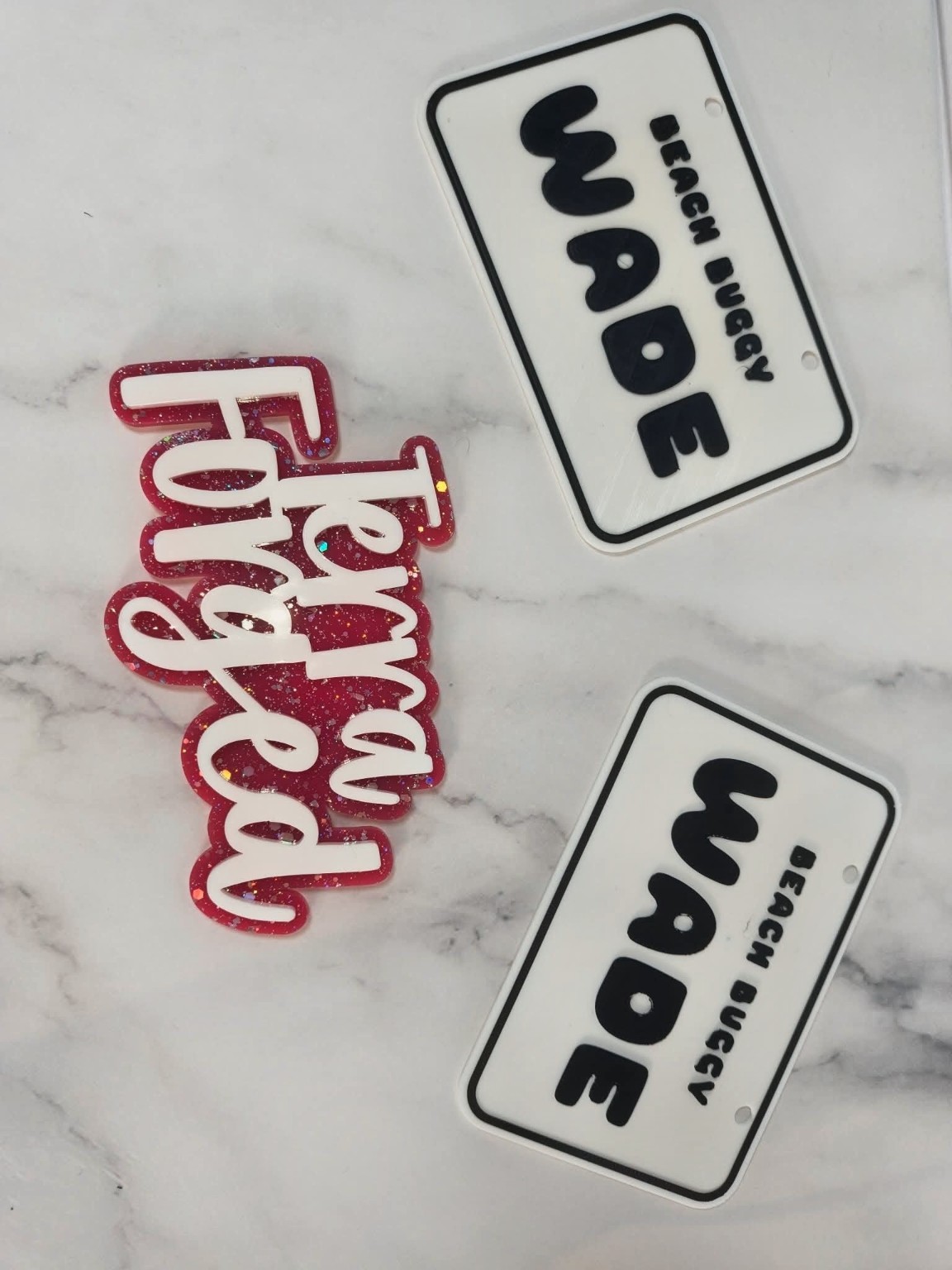 Personalized Beach Buggy Name Plates additional example